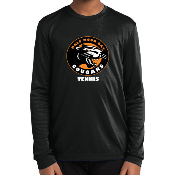 Half Moon Bay Youth Long Sleeve PosiCharge Competitor Tee Thumbnail